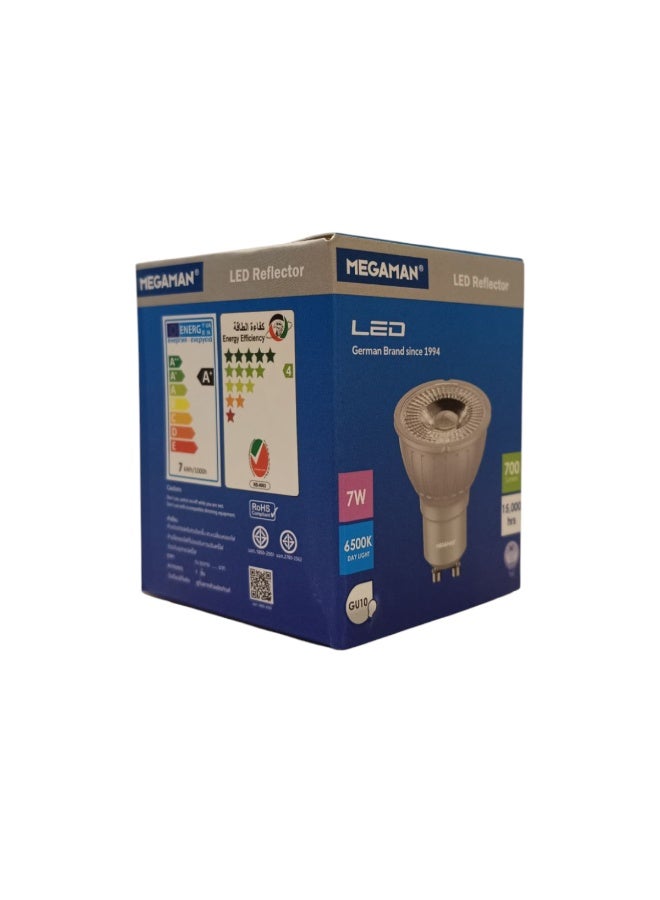 Megaman LED GU10 Bulb YTGU10M1-CL 7W - White (6500K) - Image 3